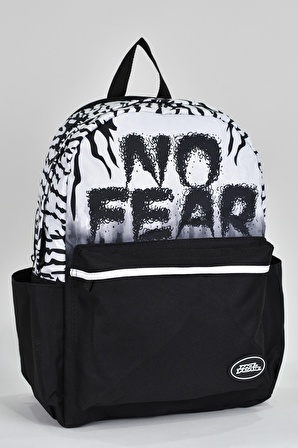 No Fear Unisex Çok Gözlü Günlük Seyahat Okul Sırt Çantası 03574