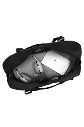 Smart Bags Dev Boy Unisex Extra Hafif Spor Fitness Seyahat Çantası Siyah 3213