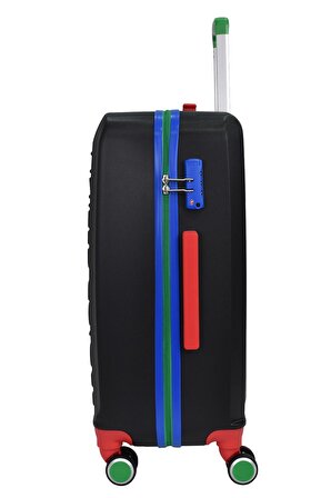 United Colors Of Benetton Lüx Abs Orta Boy Valiz Siyah BNT600