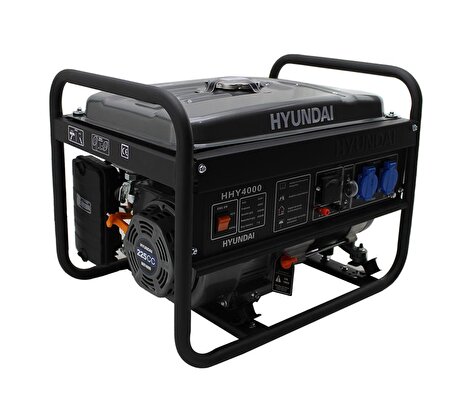 Hyundai HHY4000 Benzinli Jeneratör 3.5 kW İpli