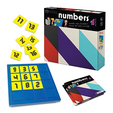 NUMBERS Matematik ve Sudoku Oyunu 4+ Yaş 1 Oyuncu