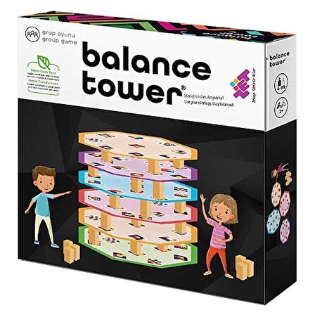 Balance Tower Zeka ve Akıl Oyunu 7+ Yaş 2 Oyuncu