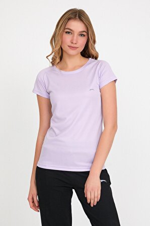 Slazenger RELAX I Kadın T-Shirt Mor