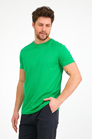 Slazenger REPUBLIC I Erkek T-Shirt Yeşil