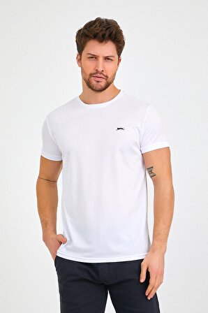 Slazenger REPUBLIC I Erkek T-Shirt Beyaz