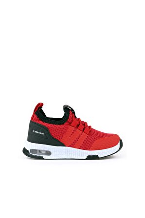 Slazenger Ebba Sneaker Erkek Çocuk Ayakkabı Kırmızı-Siyah
