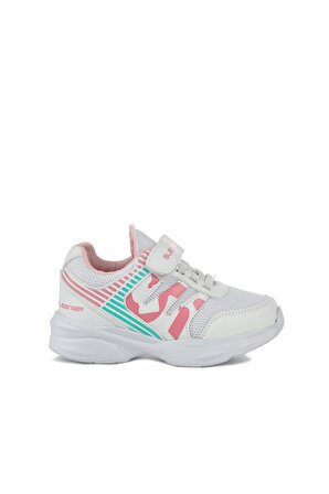 Slazenger KING Sneaker Kız Çocuk Ayakkabı Beyaz / Pembe