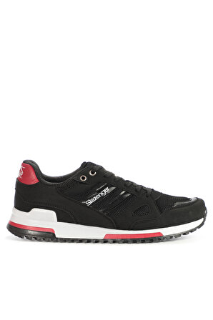 Slazenger MAROON I Erkek Sneaker Ayakkabı Siyah / Kırmızı