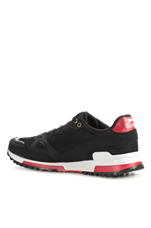 Slazenger MAROON I Erkek Sneaker Ayakkabı Siyah / Kırmızı