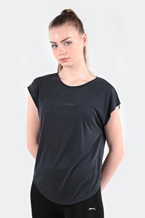 Slazenger POLINA Kadın T-Shirt K.Gri
