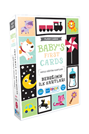 Bebeğimin İlk Kartları Baby's First Cards Blue Focus Games