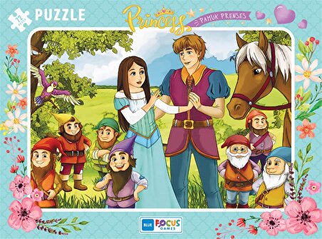 Blue Focus 72 Parça Puzzle - Princess Pamuk Prenses