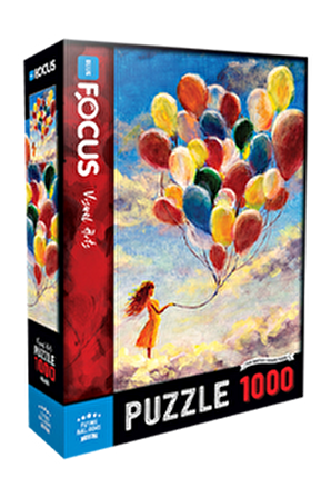 Blue Focus Yaşam 1000 Parça Yetişkin Puzzle