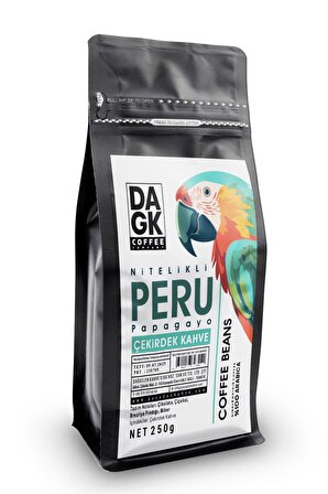  Peru Papagayo Çekirdek Kahve 250g (%100 Arabica)