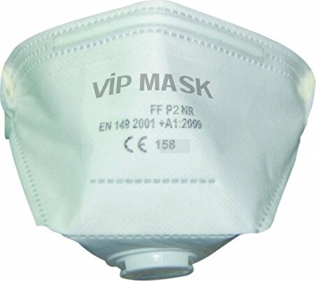 VİP Ffp2 Ventilli Solunum ve Toz Maskesi
