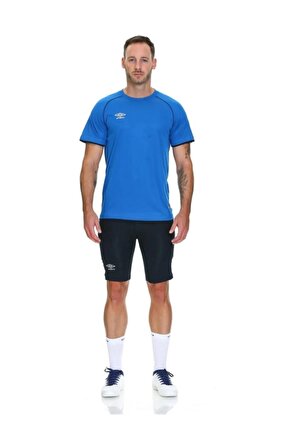 Umbro Drill Top Esela - Erkek Mavi Spor T-shirt - TF0035
