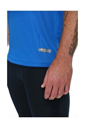 Umbro Drill Top Esela - Erkek Mavi Spor T-shirt - TF0035