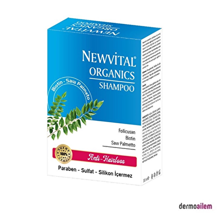 Newvital Organics Anti-Hair Loss Şampuan 300 ml