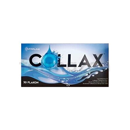 Intraline Collax Enzimatik Hidrolize Kollajen 30 Flakon 30 ml