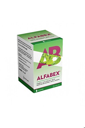 Alfabex 30 Kapsül