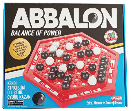 Abbalon Balance Of Power Zeka Mantık ve Strateji Oyunu 2 Oyuncu 20 Dk Ortalama Sğre