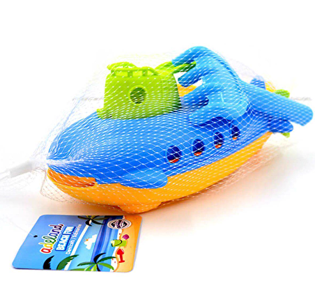 Plaj Banyo Oyuncağı Oyuncak Gemi Tırpan 26 cm Kum Oyun Oyun Seti