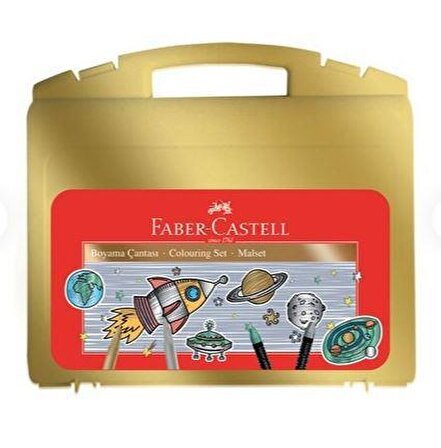 Faber-Castell Metalik Boyama Çantası