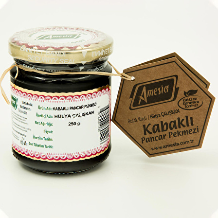 KABAKLI PANCAR PEKMEZİ 250 G.