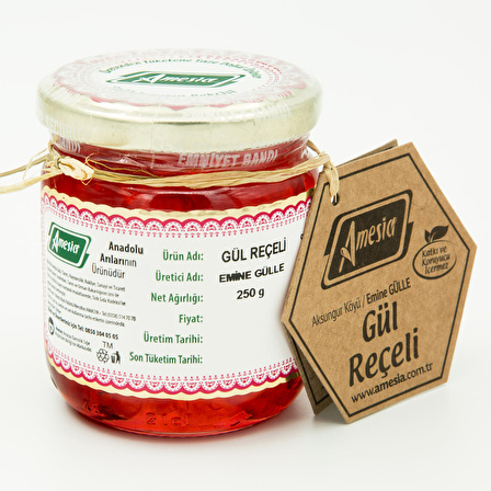 GÜL REÇELİ 250 G.