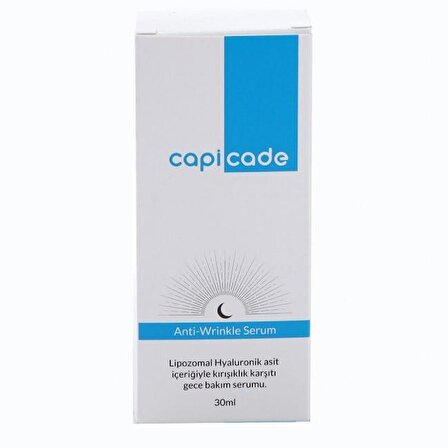 Capicade Anti-Wrinkle Gece Bakım Serumu 30 ml