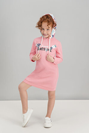 Rolypoly RP1573-5 V2 Kız Çocuk Elbise Pembe