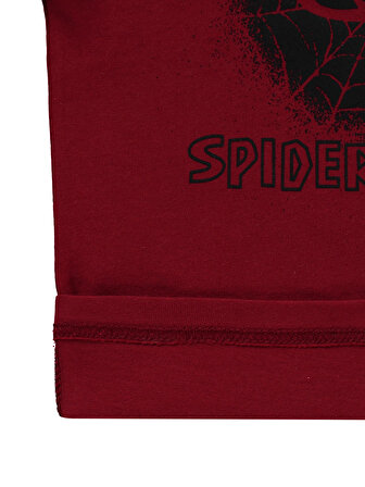 Spiderman Erkek Çocuk Tişört 2-7 Yaş Kırmızı