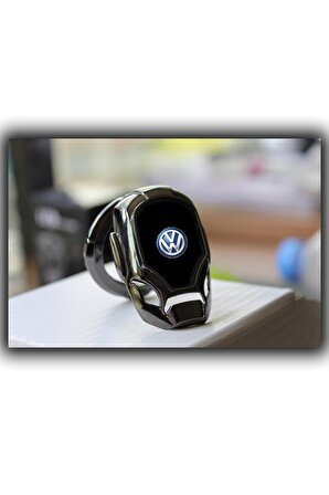 Volkswagen Uyumlu Start Stop Tuşu Kapağı Iron Man Metal Tuş Koruyucu Dekoratif Kapak