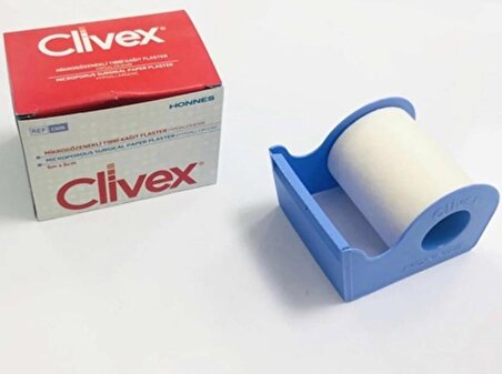 Clivex Kağıt Flaster 5M x 2,5CM 20 Adet