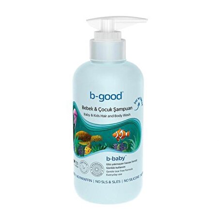 B-Good Bebek ve Çocuk Saç Vücut Şampuanı 500ml