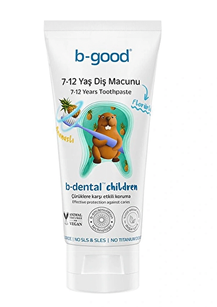 B-Good Diş Macunu 7-12 Yaş b-dental Children Florürlü