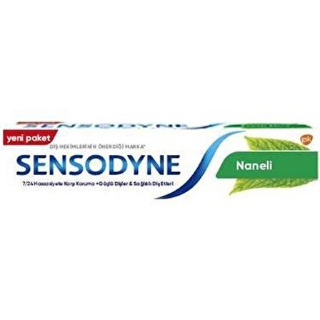 Sensodyne Nane Aromalı Beyazlatma Diş Macunu 100 ml 