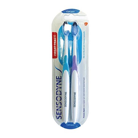 Sensodyne Hassas Temizlik Diş Fırçası 2'li Fırsat Paketi