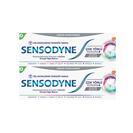 SENSODYNE 50ML ÇOK YÖNLÜ KORUMA 2Lİ