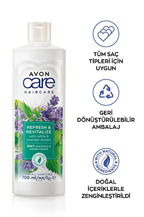 Avon HairCare Üçlü Şampuan ve Saç Bakım Kremi Paketi