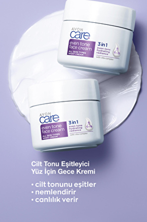 Avon Care 3 in 1 Hydrating ve Even Tone Üçlü Yüz Kremi Paketi