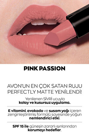 Avon Ultra Mat Ruj Pink Passion ve Glimmerstick Dudak Kalemi Pink Cashmere Paketi