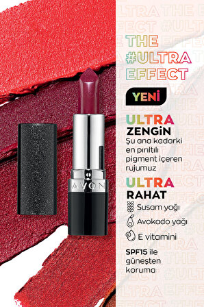 Avon Ultra Shimmer Lipstick - Rosy Lumos