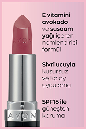 Avon Ultra Kremsi Ruj Wine Berry