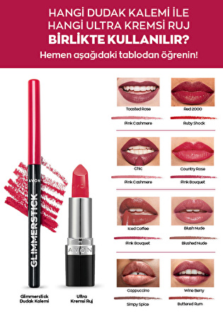 Avon Ultra Kremsi Ruj Wine Berry