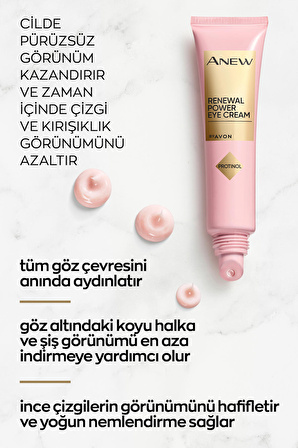 Avon Anew Renewal Power Protinol Serum ve Göz Çevresi Kremi Paketi