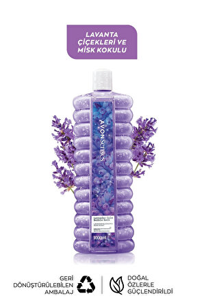 Avon Senses Zambak, Lavanta, Deniz Tuzu ve Güneş Çiçeği Kokulu Banyo Köpüğü Paketi 