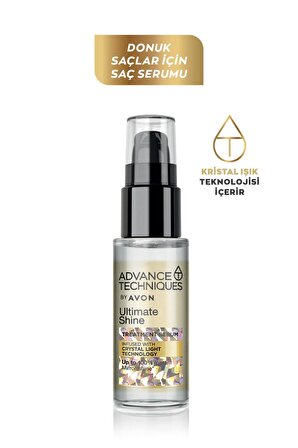 Avon Advance Techniques Argan Yağı Içeren, Parlaklık Veren ve Bukle Belirginleştirici Saç Serumu Paketi