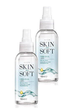 Avon Skin So Soft Orijinal Kuru Yağ Spreyi 150 Ml. İkili Set