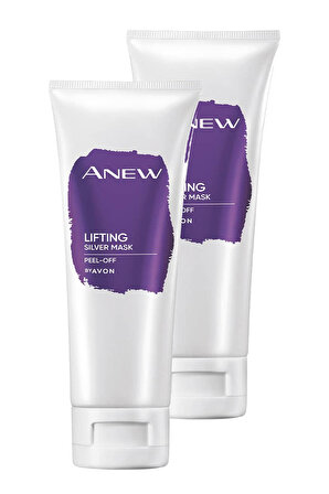Avon Anew Lifting Toparlayıcı Soyulan Gümüş Maske 75 Ml. İkili Set
